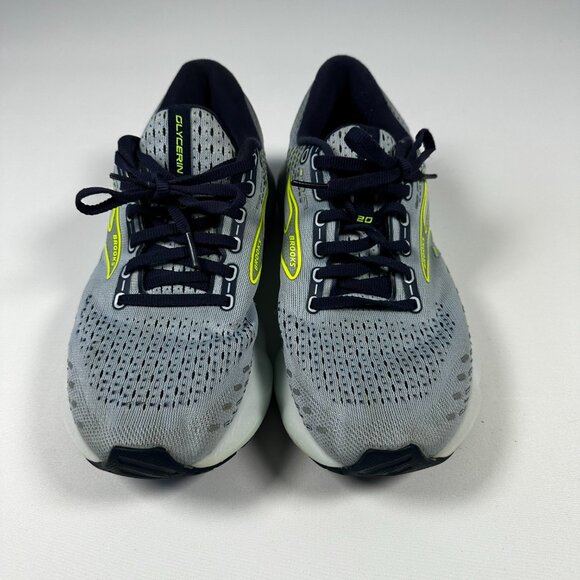 Brooks Glycerin 20 Running Shoes (Lt Blue/Neon) Womens 9.5 - Picture 3 of 6